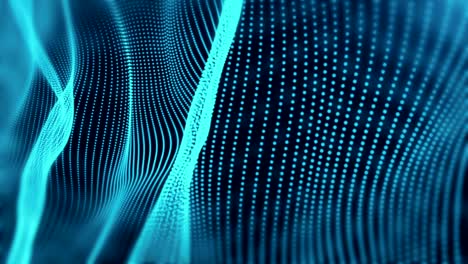 bucle de fondo de partículas abstractas de 4k