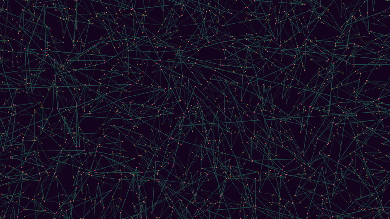 Intricate and dark grid pattern with interconnected lines and dots