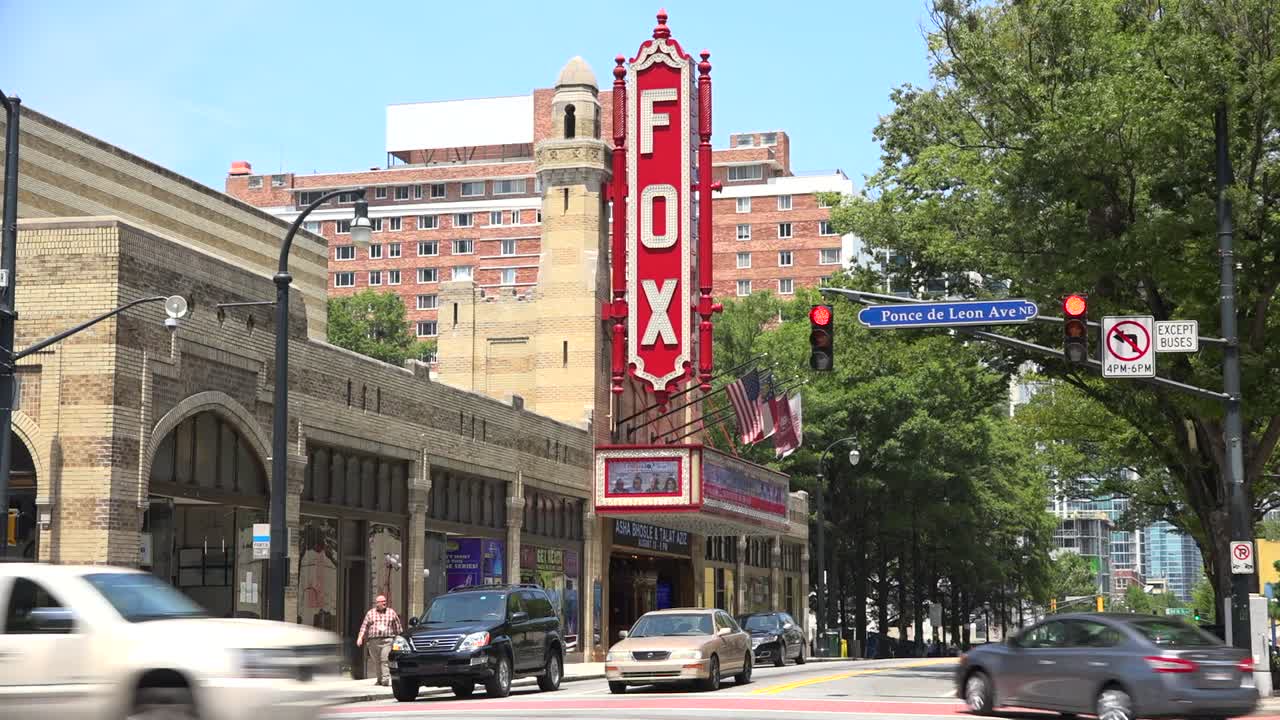 애틀랜타 조지아 1의 역사적인 여우 극장