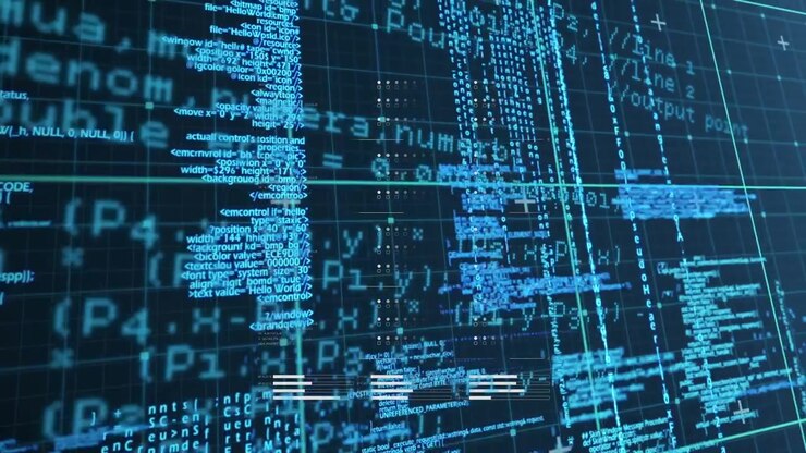 Animation of data processing over grid