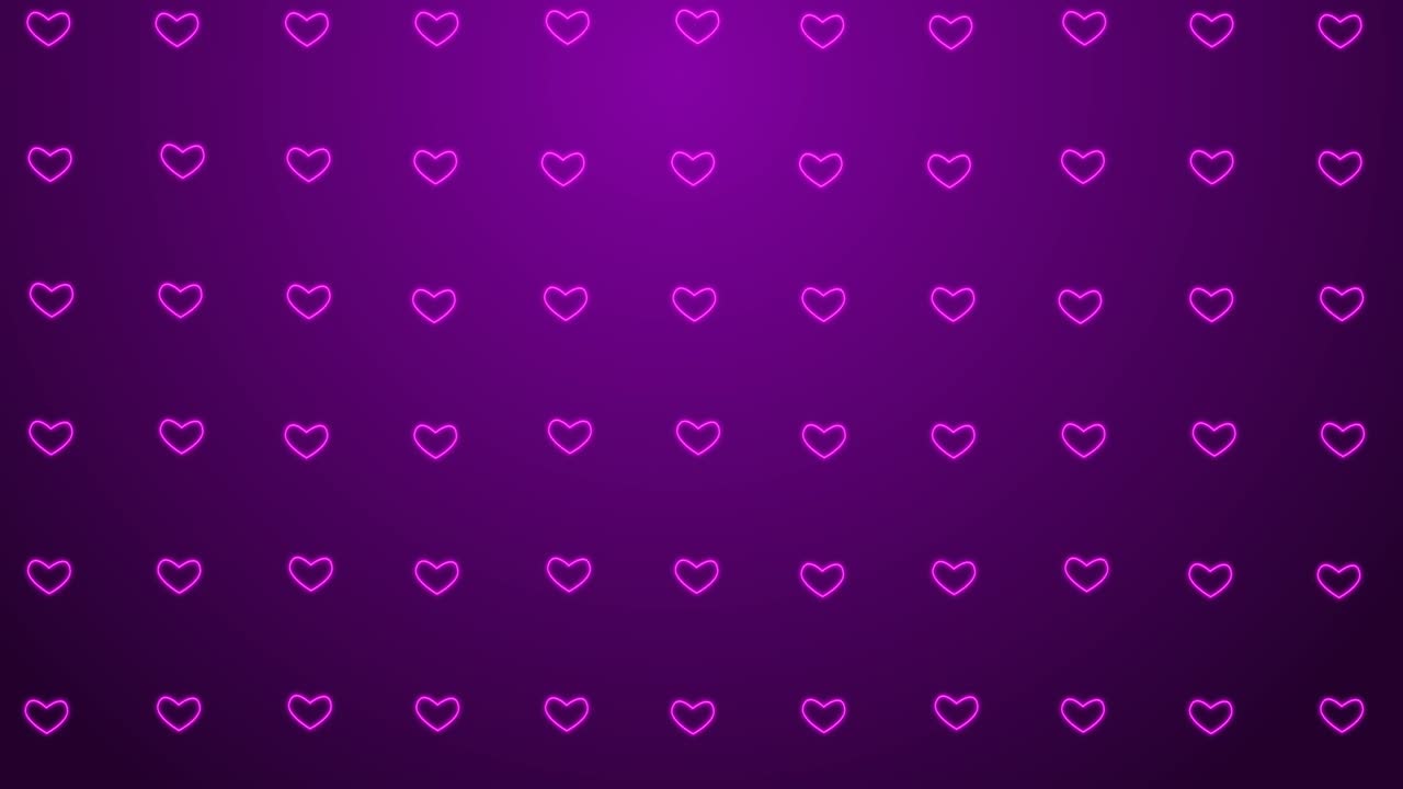 Beautiful Heart Pattern for Motion Graphics and Wedding