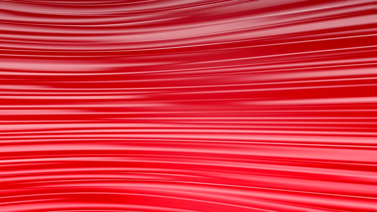 느린 움직임에서 추상적인 빨간색과 색 파동