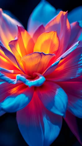 vibrant dahlia close-up
