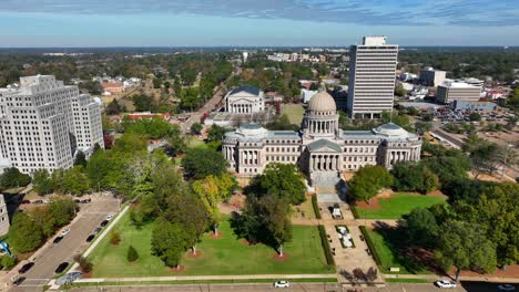 edificio del capitolio del estado de mississippi y edificios gubernamentales