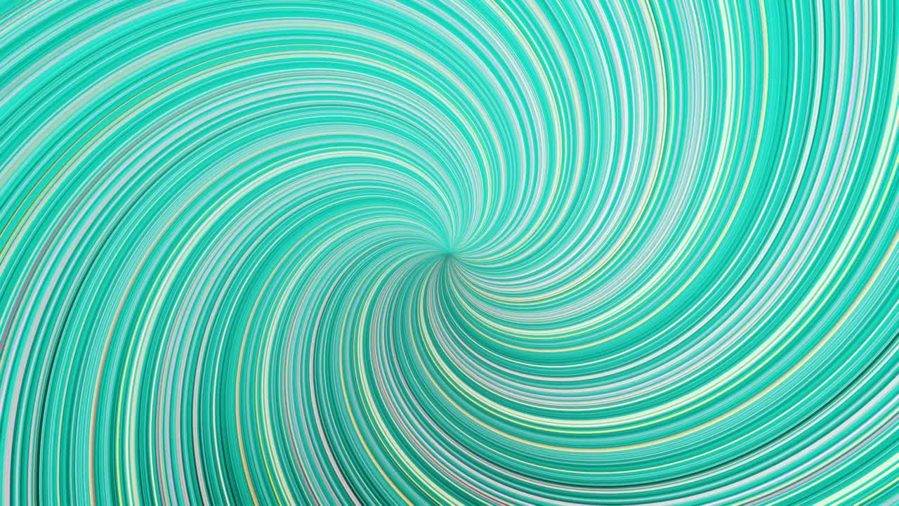 추상적인 투르코이즈 나선형 배경