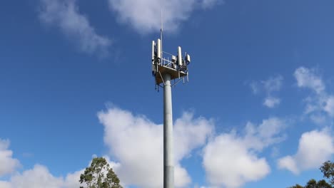 cell or mobile phone tower, against blue sky, perth, australia