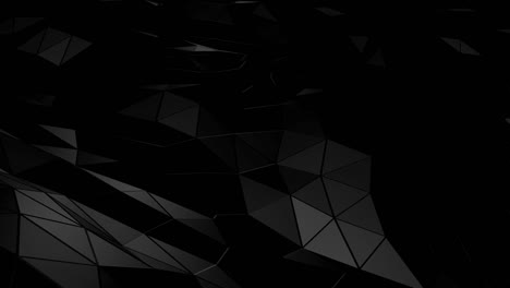 abstract polygonal space low poly with connecting surface
