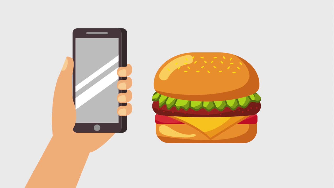 comida rápida en línea