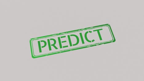 pronosticar el sello