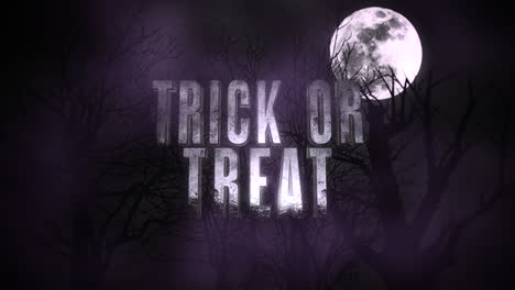 Animation-text-Trick-or-Treat-and-mystical-animation-halloween-background-with-dark-moon-and-clouds-1