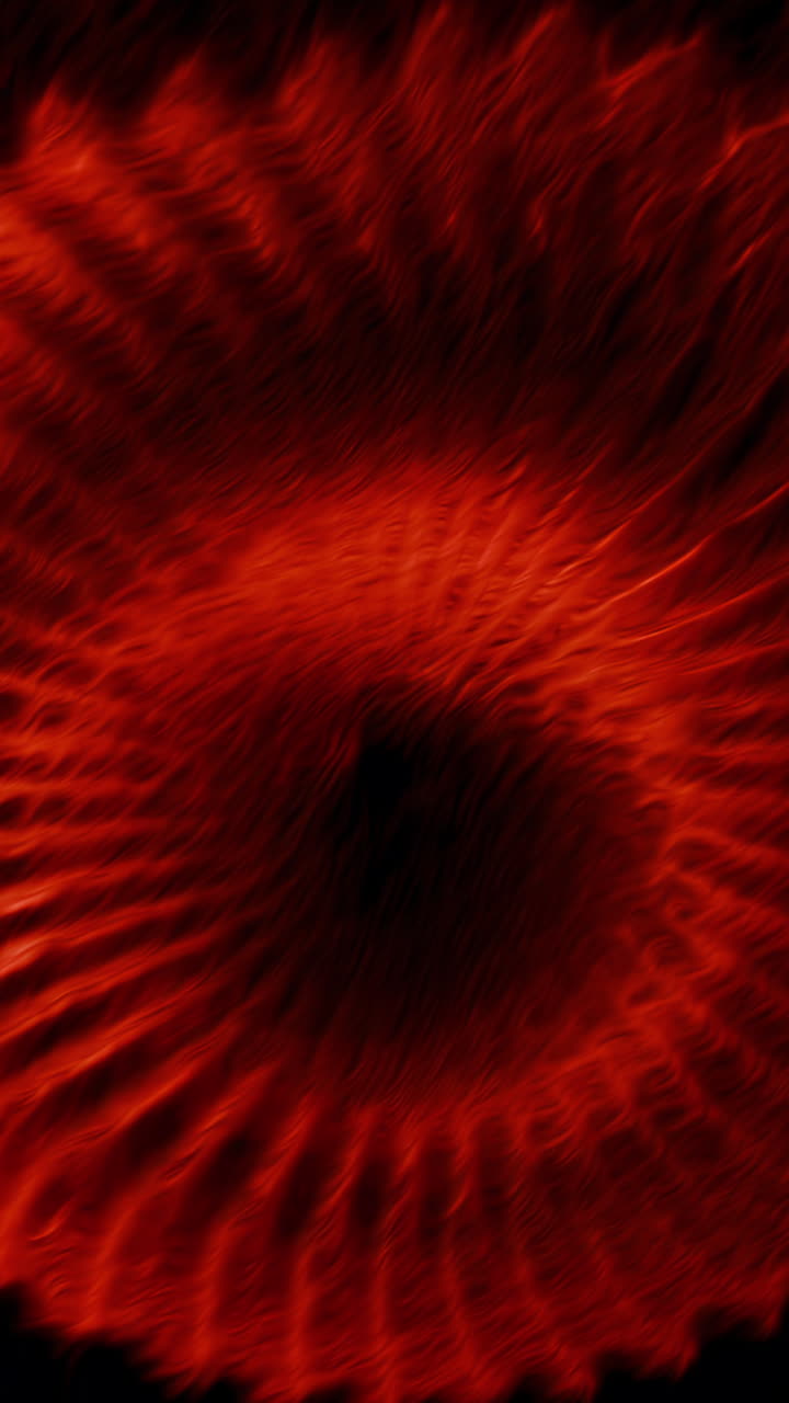 Vortice astratto rosso