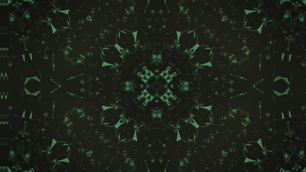 추상적인 모션 그래픽 배경 - 녹색 모자이크 텍스처