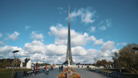 monument to the conquerors of space, moscow