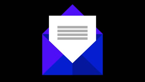 email animated icon.