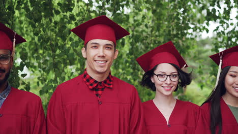 celebración del día de la graduación