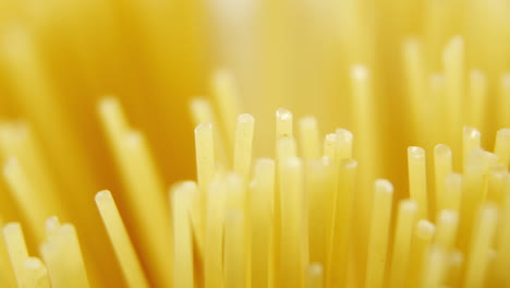 heap of raw verticale spaghetti