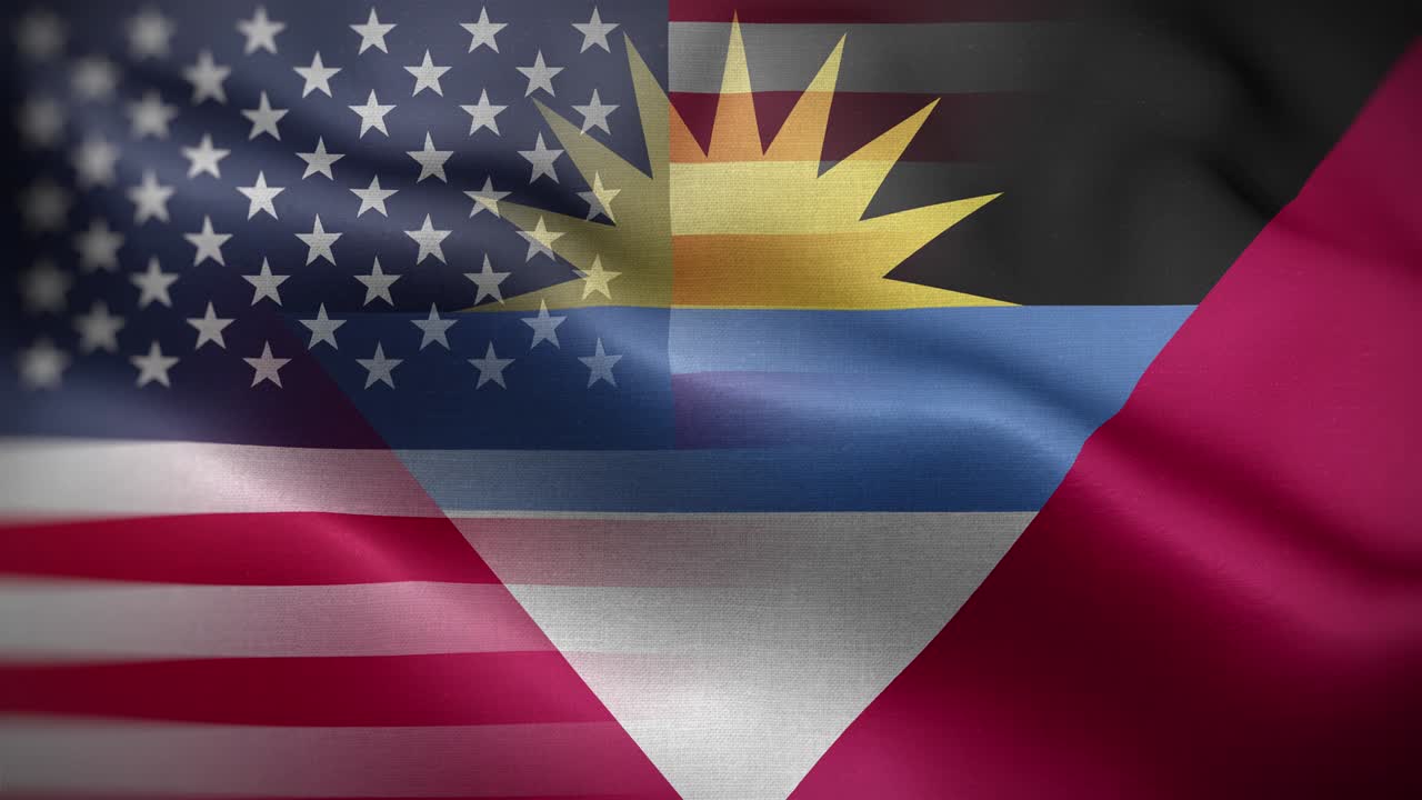 안티구아와 바르부다 발 루프 배경