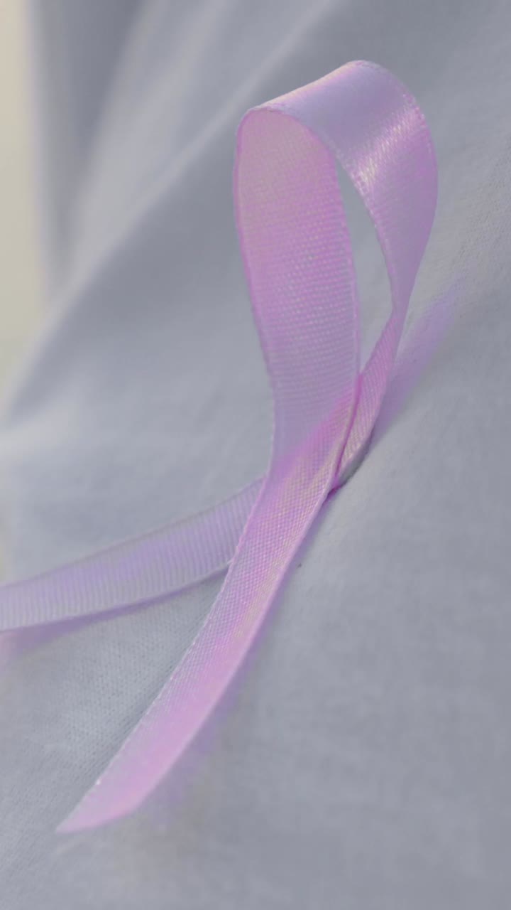 Lilac ribbon to show support
