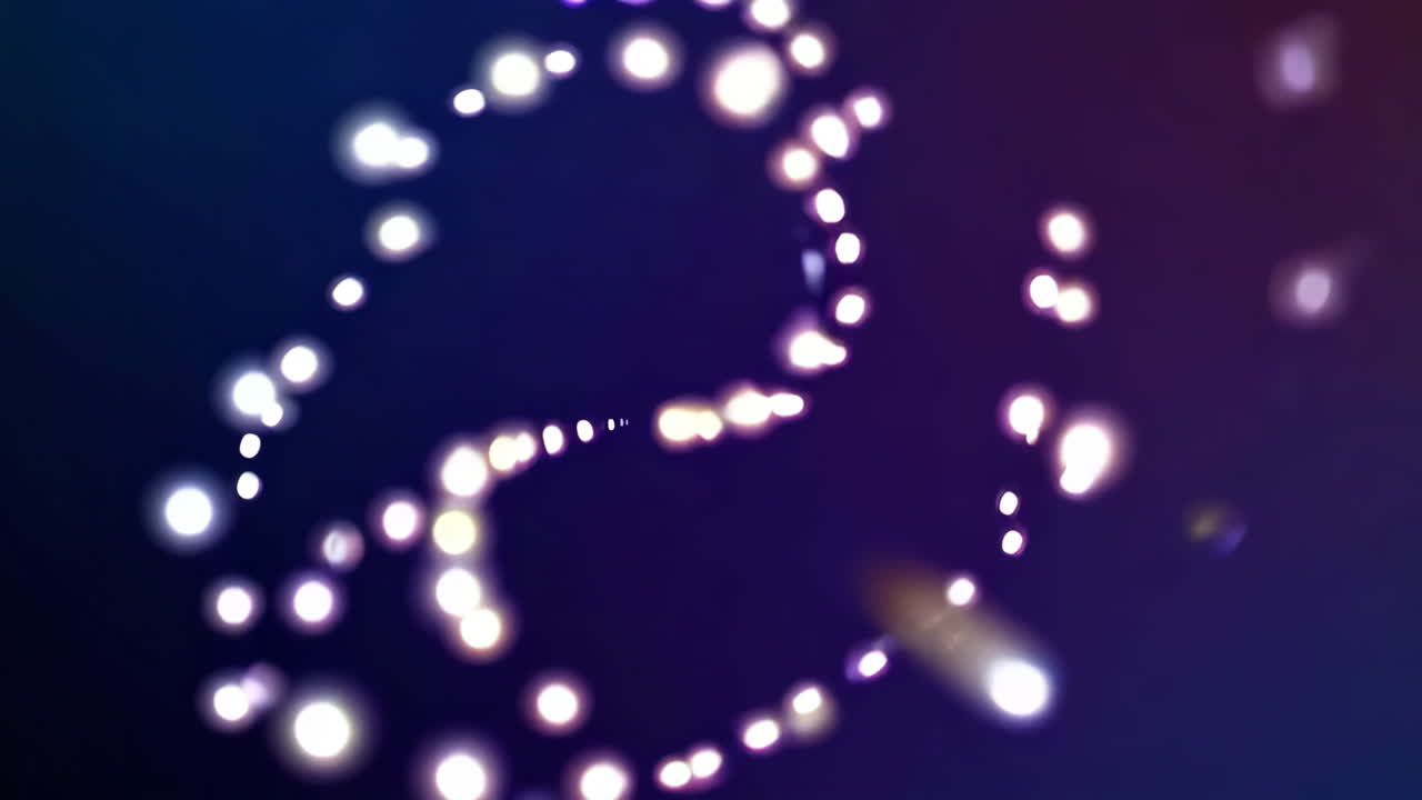 Spirala luminosa astratta