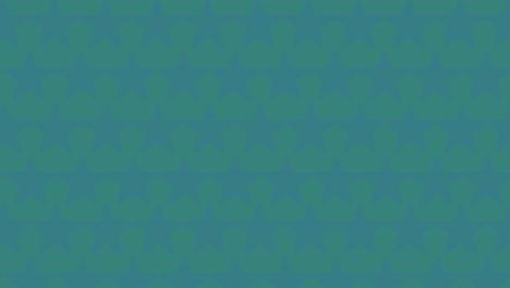 animación de filas de estrellas azules de la bandera de los estados unidos de américa sobre un fondo azul