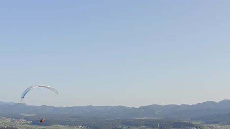 liberating flying feeling of paragliding at slovenj gradec slovenia