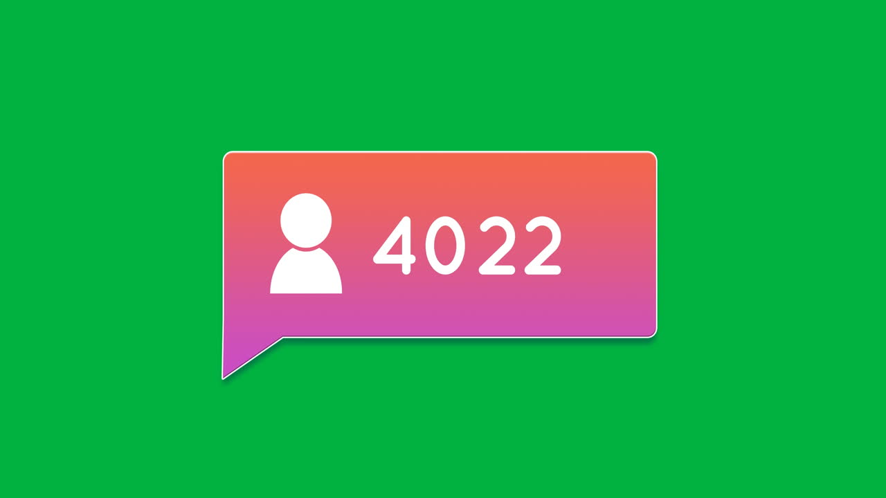 aumento del número de seguidores en las redes sociales 4k