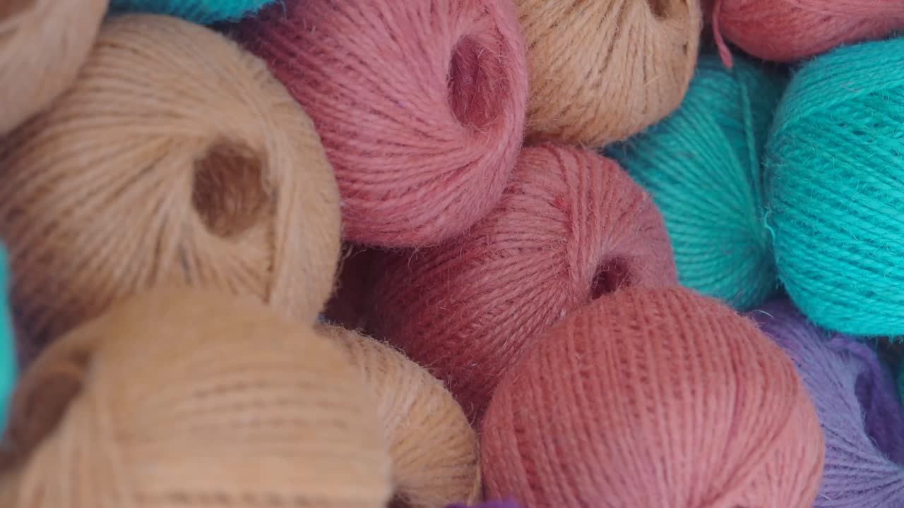 Colorful Yarn Balls
