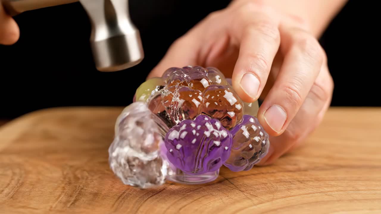 Making raindrop cake