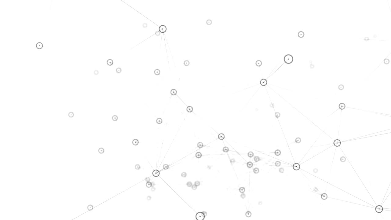Abstract network background. Seamless loop.