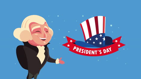 ilustración del día del presidente