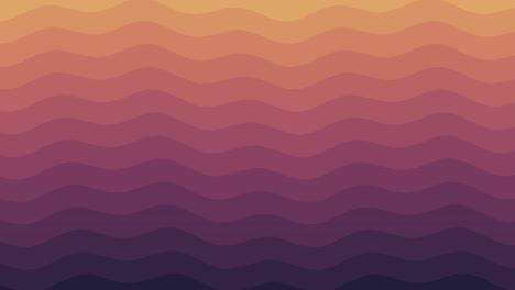 abstract waves in motion: a flowing, colorful background with smooth, undulating gradients in vibrant orange and purple hues - color harmony background