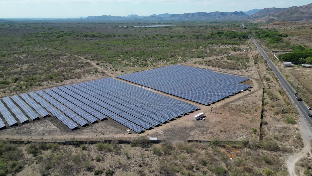 Solar Panel Installation in Arid Region, Sustainable Development and Innovation, Honduras