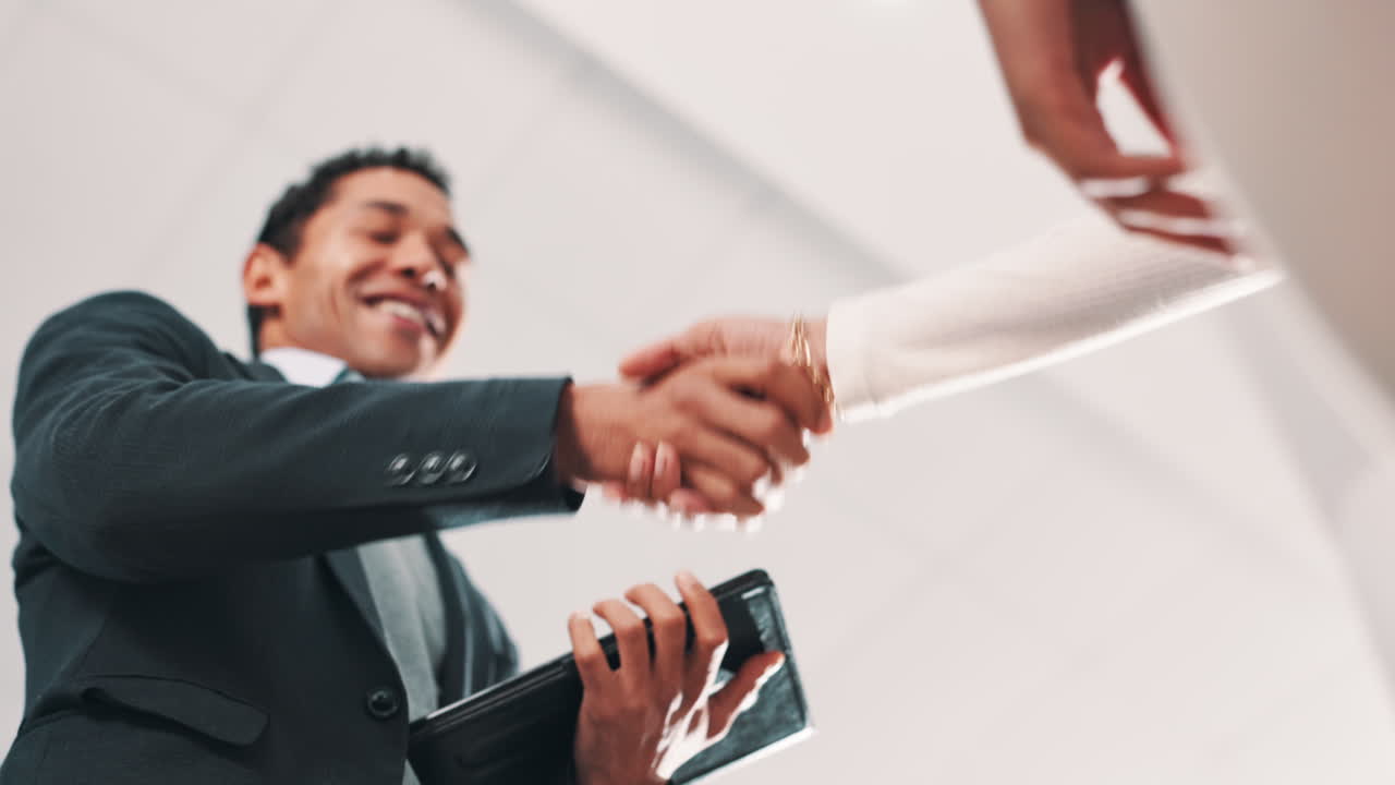 비즈니스 손잡이