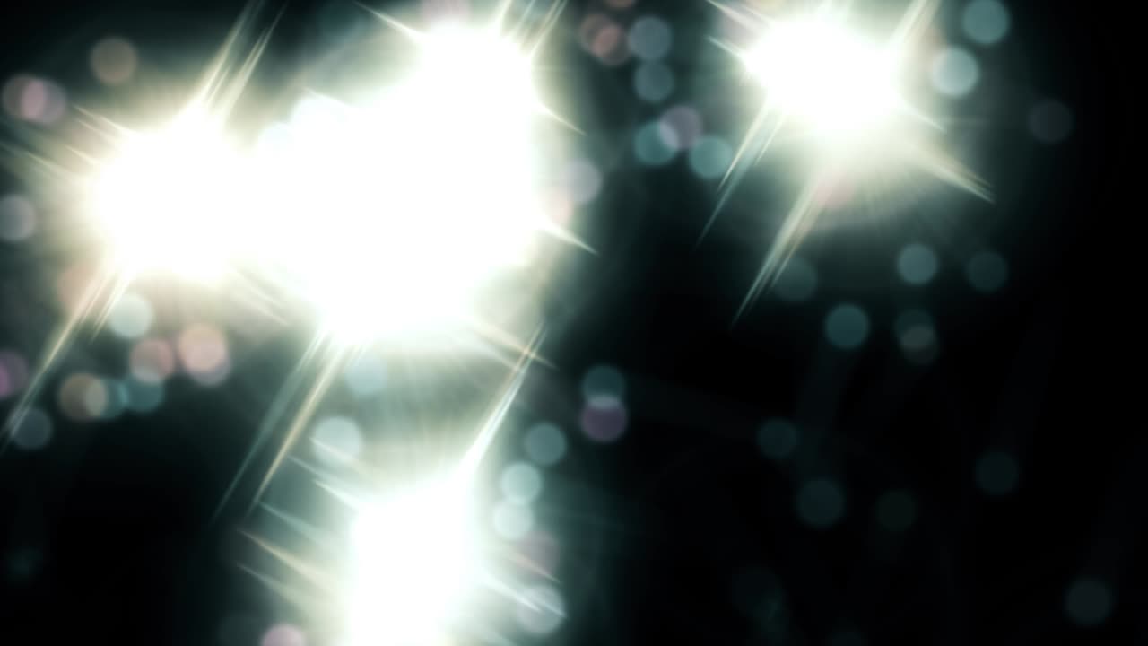 fondo abstracto animado de 4k con efecto bokeh