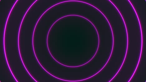 repeat pulse neon purple circles on black gradient