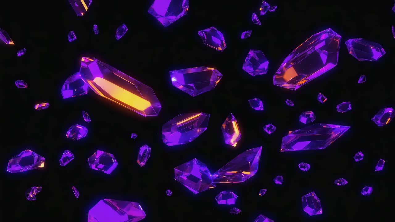 추상적인 반이는 결정