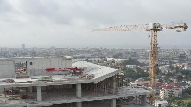 Building Construction Nigeria Drone 06