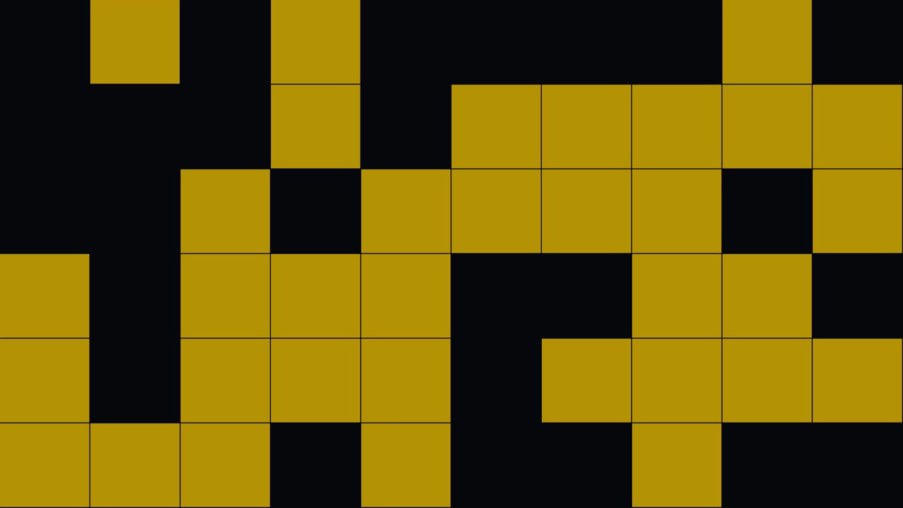 Abstract Motion Graphics Sequence with Geometric Shapes and Lines