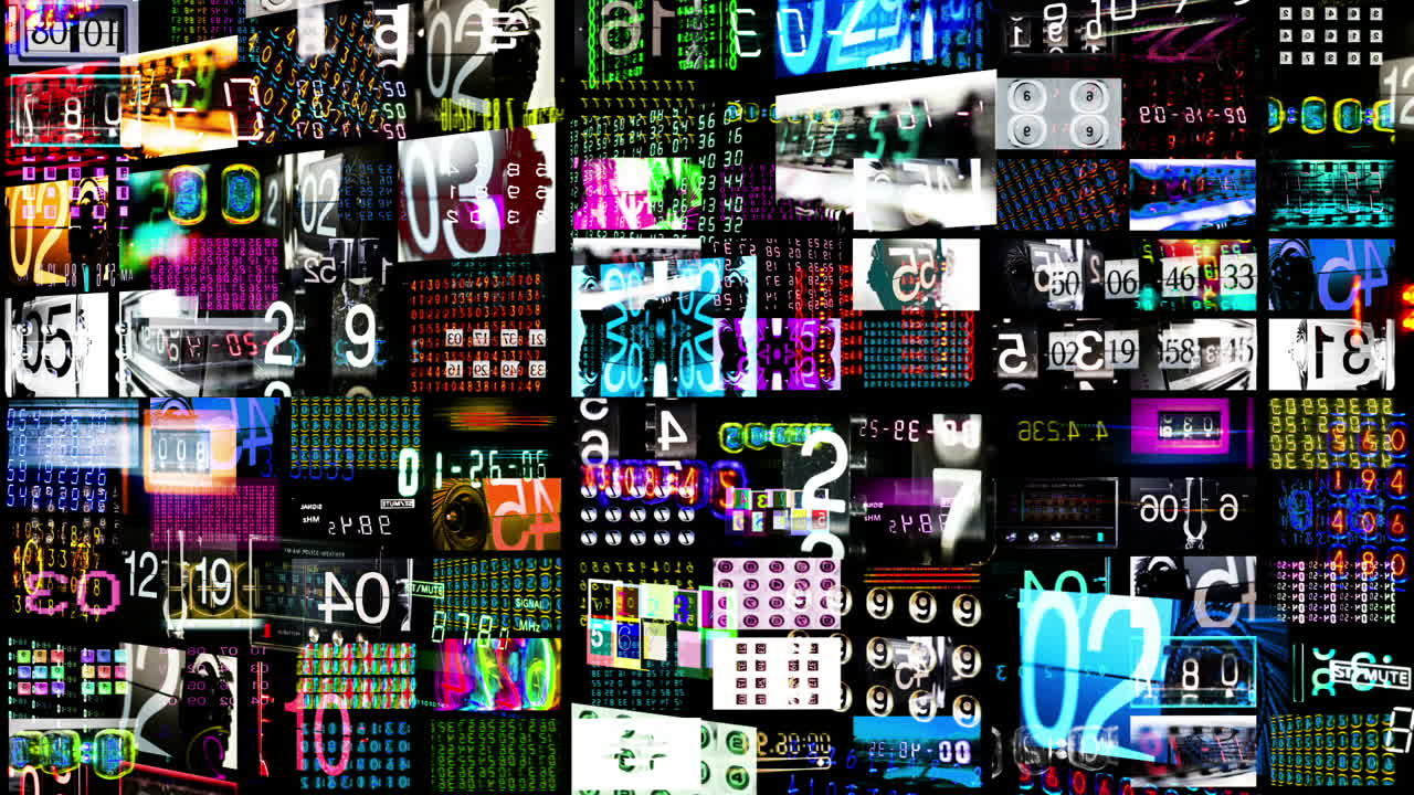 colección de números 0 20