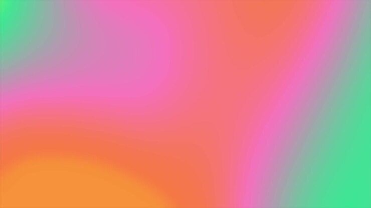 dégradés hdr éclatants de néons multicolores chauds avec de belles couleurs et un mouvement fluide hd
