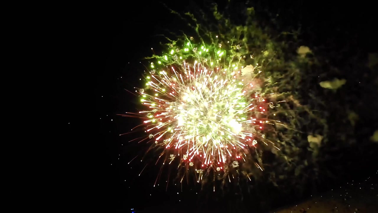 Captured by a drone on July 4th, this footage shows Miami Beach’s stunning fireworks