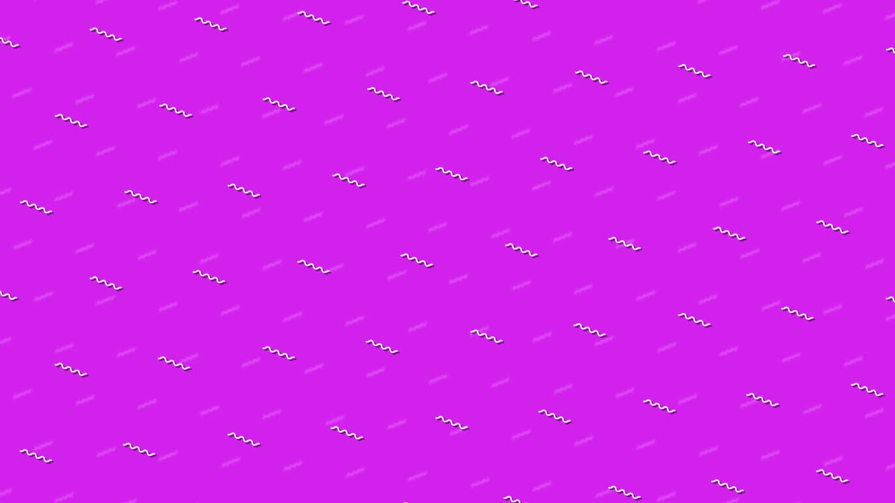 abstract modern wiggle line background loop