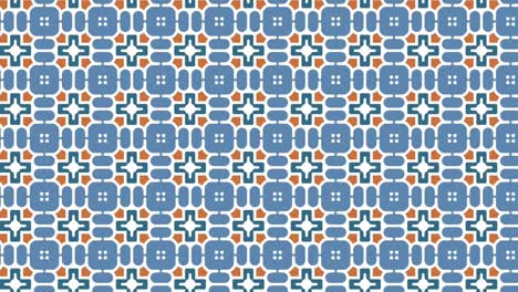 Beautiful-geometric-seamless-looping-pattern,-moving-geometrical-decorative-elegant-ornament-endless-background