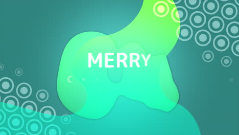 Animationstext-Frohe-Weihnachten-Und-Bewegung-Abstrakte-Geometrische-Formen-Memphis-Hintergrund-11