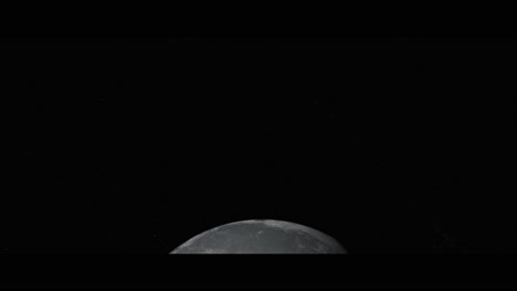 moon viewed from space