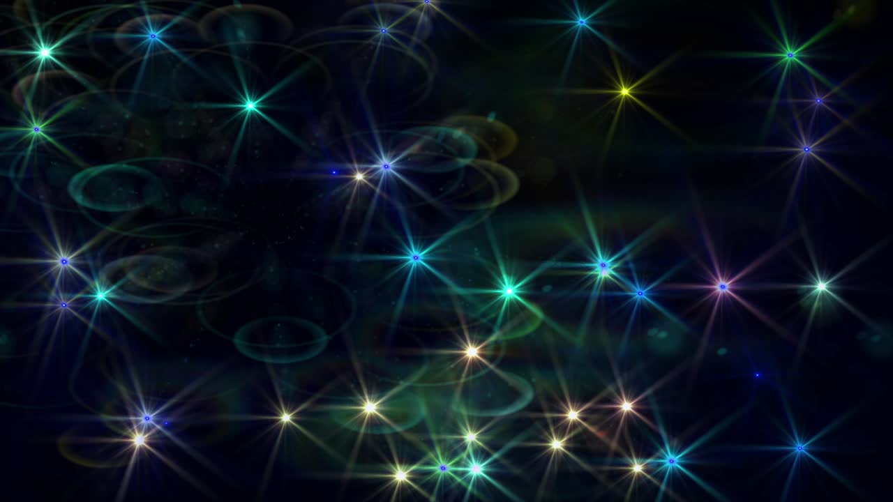 el parpadeo de la luz ilumina el destello