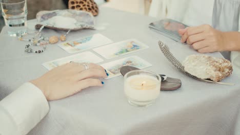 lectura de las cartas del tarot