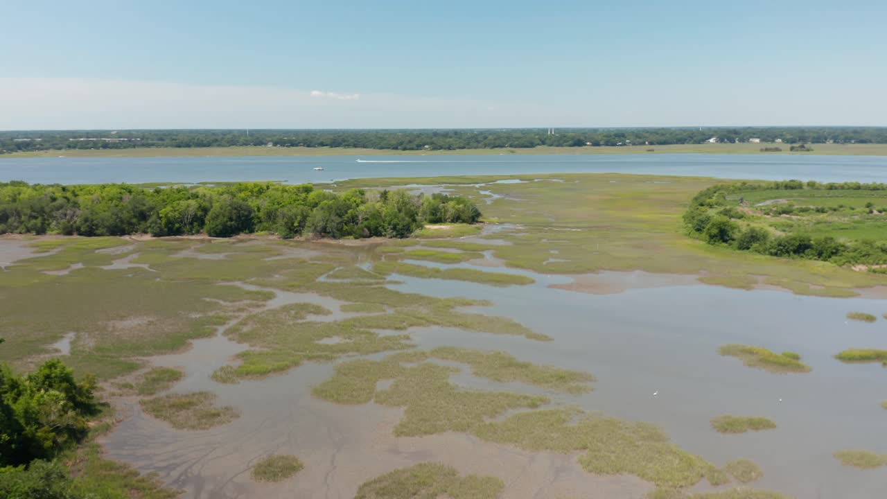 Low Country swamp, bog in black water region