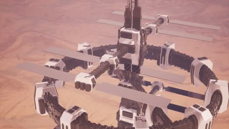 colonia en el planeta marte