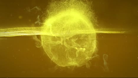 Animation-of-yellow-smoke